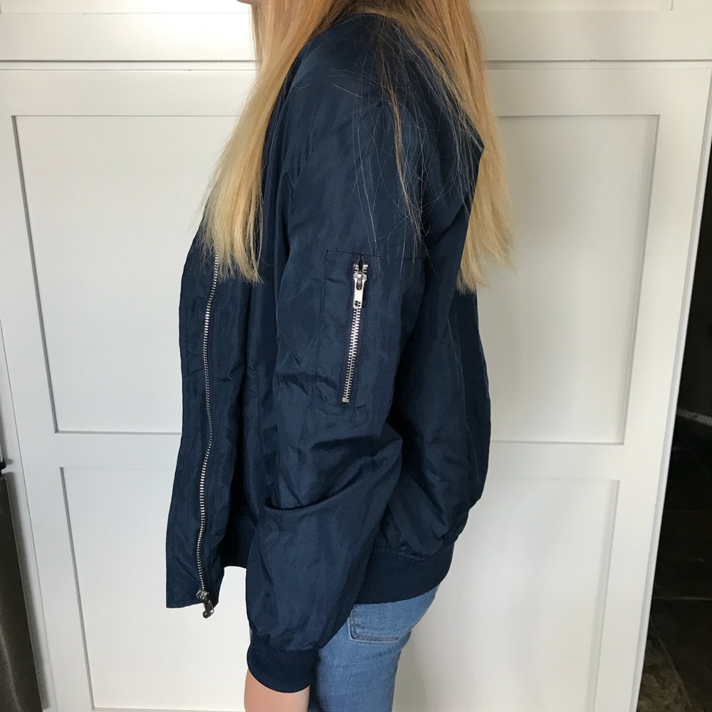 Blue bomber jacket - Picture 8 of 8